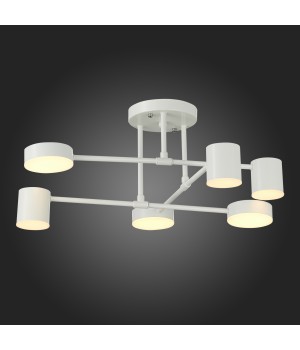 SLE201052-06 Люстра потолочная Белый/Белый LED 6*7W 4000K NOBEL-foto10