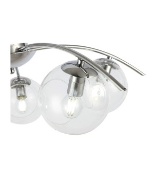 SLE102602-05 Люстра потолочная Хром/Прозрачный E14 5*40W RATELLA-foto3