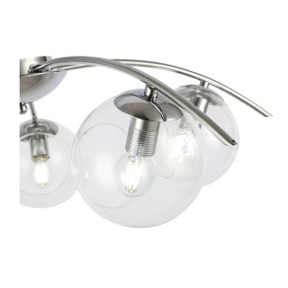 SLE102602-05 Люстра потолочная Хром/Прозрачный E14 5*40W RATELLA-foto3