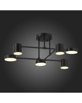 SLE201042-06 Люстра потолочная Черный/Черный LED 6*7W 4000K NOBEL-foto9