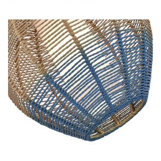 SL1514.513.01 Светильник подвесной ST-Luce Белый/Бежевый,Синий E27 1*40W VIMINI-foto3