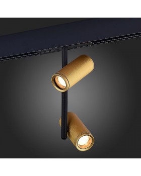 ST808.236.16 Магнитный трековый светильник Золотистый LED 1*16W 3000K 1 100Lm Ra>90 36° IP20 D45xH240 48VV SKYLINE 48-foto5