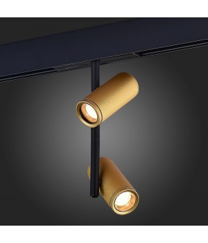 ST808.236.16 Магнитный трековый светильник Золотистый LED 1*16W 3000K 1 100Lm Ra>90 36° IP20 D45xH240 48VV SKYLINE 48-foto5