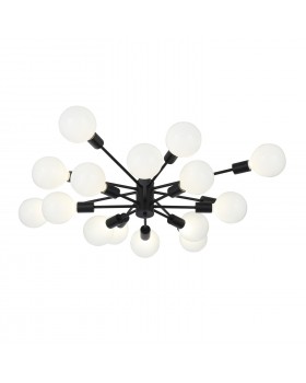 SL419.402.16 Люстра потолочная Черный E27 16*60W ANO-foto2