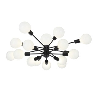 SL419.402.16 Люстра потолочная Черный E27 16*60W ANO-foto2