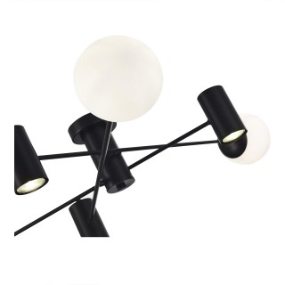 SLE1105-402-06 Светильник потолочный Черный/Белый GU10+E27 3+3*5+60W RAITO-foto3