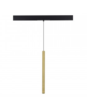 ST683.336.08 Магнитный трековый светильник Золотистый LED 1*8W 3000K 450Lm Ra90 24° IP20 D30xH500 48V SKYLINE 48-foto2