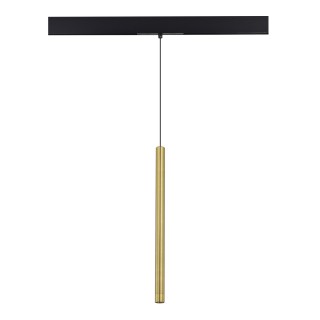 ST683.336.08 Магнитный трековый светильник Золотистый LED 1*8W 3000K 450Lm Ra90 24° IP20 D30xH500 48V SKYLINE 48-foto2