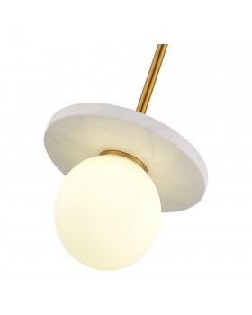 SL1191.353.01 Светильник подвесной ST-Luce Латунь/Латунь, Белый G9 1*5W 4000K NEBULA-foto3