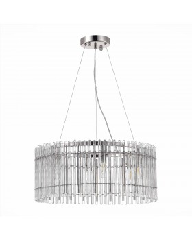 SL1656.113.06 Люстра подвесная ST-Luce Никель/Прозрачный E14 6*40W EPICA-foto2
