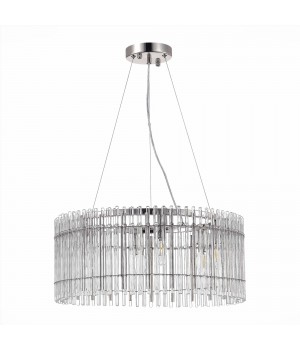 SL1656.113.06 Люстра подвесная ST-Luce Никель/Прозрачный E14 6*40W EPICA-foto2