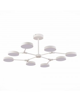 SLE6003-502-08 Светильник потолочный Белый/Белый LED 8*10W MONTA-foto4