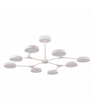 SLE6003-502-08 Светильник потолочный Белый/Белый LED 8*10W MONTA-foto4