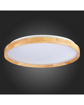SLE201382-01 Светильник потолочный Светлое дерево/Белый LED 1*40W 3000K/4000K/6000K DELIA-foto12