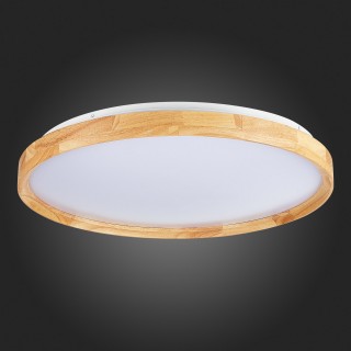 SLE201382-01 Светильник потолочный Светлое дерево/Белый LED 1*40W 3000K/4000K/6000K DELIA-foto12