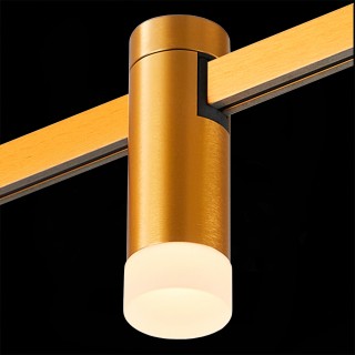 ST812.206.03 Магнитный трековый светильник FARM Золотистый LED 1*3W 3000K 93Lm Ra90 120 IP20 D29xH90 24V FARM-foto6