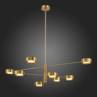 SL6504.302.08 Светильник потолочный ST-Luce Латунь/Латунь LED 8*5W 3000K VICO-foto5