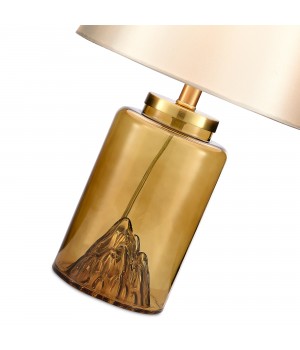 SL1000.204.01 Прикроватная лампа ST-Luce Коньячный/Бежевый E27 1*40W ANDE-foto2