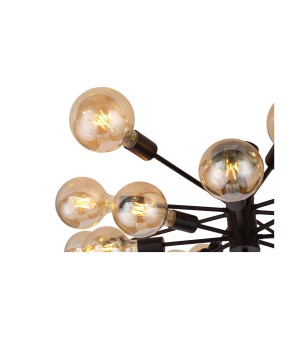 SL419.402.16 Люстра потолочная Черный E27 16*60W ANO-foto18