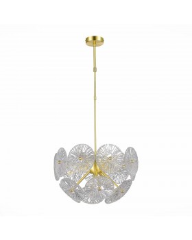 SL1657.203.06 Люстра подвесная ST-Luce Золотистый/Прозрачный E14 6*40W FLERO-foto2