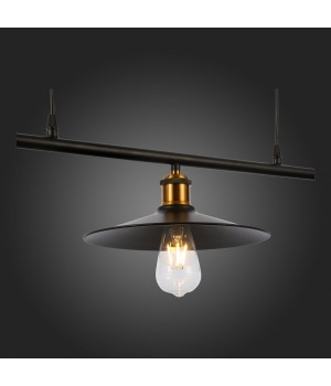 SLE120503-03 Светильник подвесной Черный/Черный E27 3*60W ESPERAZZA-foto3