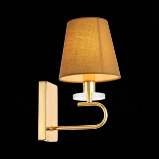 SL1139.201.01 Бра Французское золото/Бежевый E14 1*40W ESCALLA-foto5