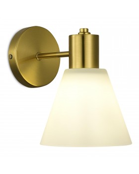 SLE1561-301-01 Светильник настенный Латунь/Белый E27 1*60W ARKI-foto2