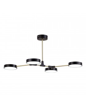 SLE6004-402-04 Светильник потолочный Черный/Черный LED 4*10W MONTA-foto3