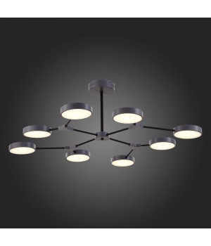 SLE6003-702-08 Светильник потолочный Серый/Серый LED 8*10W MONTA-foto7