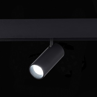 ST375.406.07 Магнитный трековый светильник SMART Черный LED 1*7W 2700K-6500K 630Lm Ra90 36° IP20 L100xW45xH85 48V SKYLINE 48-foto4