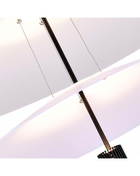 SL6101.403.01 Люстра подвесная ST-Luce Черный/Белый LED 1*10W 3000K Isola-foto4