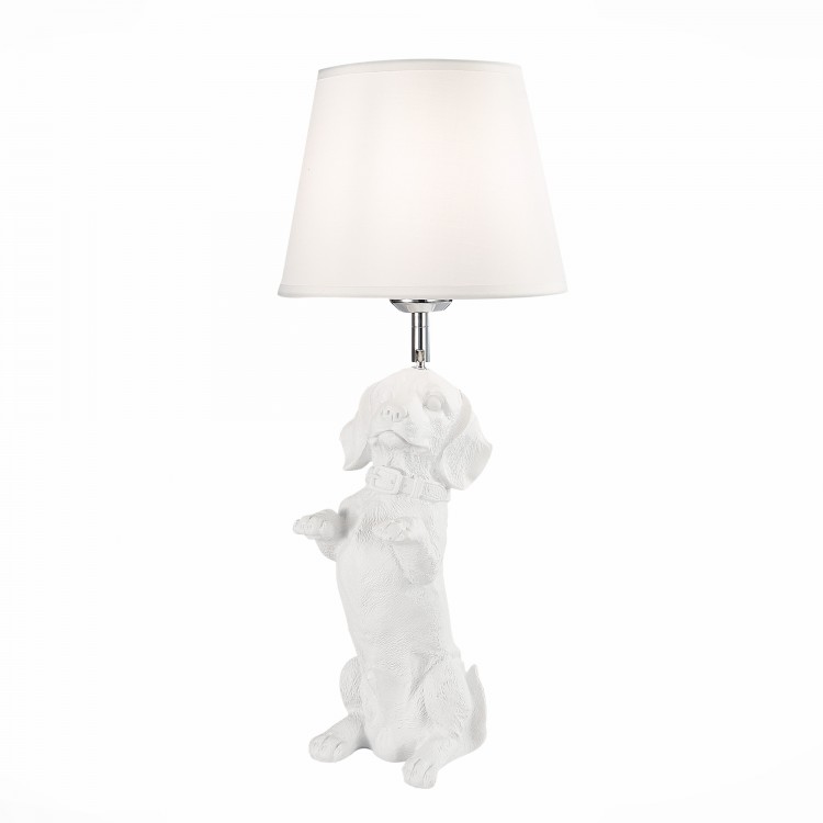 SLE115214-01 Прикроватная лампа Белый, Хром/Белый E27 1*40W NARNI