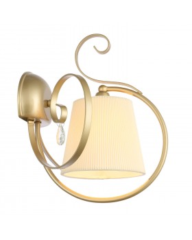 SL177.201.01 Бра Золотистый/Белый E14 1*40W AZZURRO-foto3