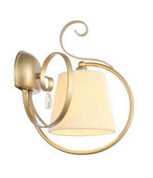 SL177.201.01 Бра Золотистый/Белый E14 1*40W AZZURRO-foto3