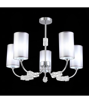 SLE156002-05 Люстра потолочная Хром/Серый E14 5*40W EMMI-foto3