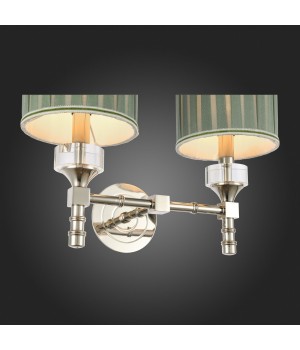 SL1121.101.02 Бра ST-Luce Никель/Оливковый E14 2*40W OLEO-foto9