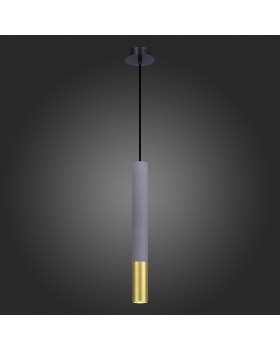 ST154.703.01 Светильник подвесной Серый GU10 1*5W IP20 D55xH410 180-240V Без ламп Подвесные светильники-foto5