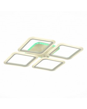 SLE200452-04RGB Светильник потолочный Белый/Белый LED 1*112W RGB 8W 3000-6000K QUTRO