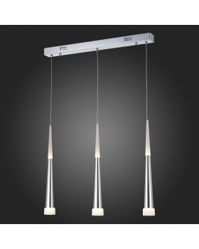 SLE200113-03 Светильник подвесной Хром/Хром, Белый LED 3*7W 3000K ORPELO-foto7