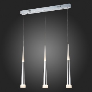 SLE200113-03 Светильник подвесной Хром/Хром, Белый LED 3*7W 3000K ORPELO-foto7
