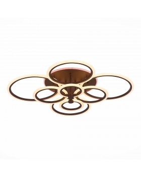 SLE500572-08RGB Светильник потолочный Кофейный/Белый LED 1*212W RGB 15W 3000-6000K CERINA-foto2