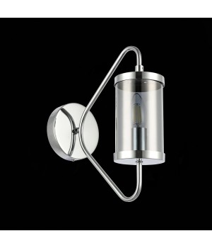 SLE102301-01 Бра Хром/Дымчатый E14 1*40W VALIERI-foto4