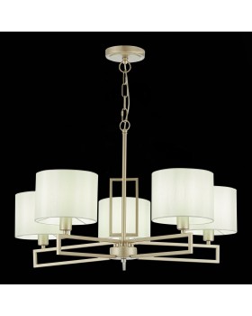 SLE105803-05 Люстра подвесная Матовое золото/Белый E14 5*40W DANAE-foto9