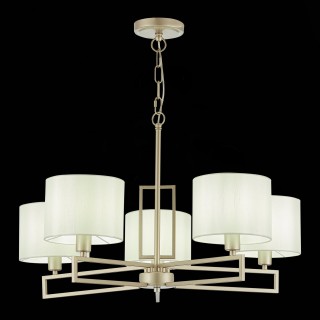 SLE105803-05 Люстра подвесная Матовое золото/Белый E14 5*40W DANAE-foto9