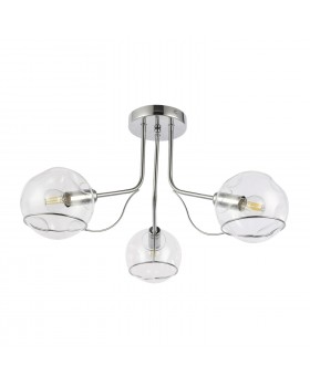SLE102502-03 Люстра потолочная Хром/Прозрачный E14 3*40W BACA-foto2