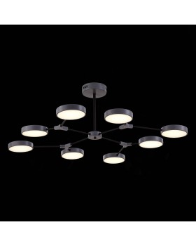 SLE6003-702-08 Светильник потолочный Серый/Серый LED 8*10W MONTA-foto6