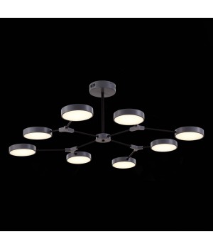 SLE6003-702-08 Светильник потолочный Серый/Серый LED 8*10W MONTA-foto6