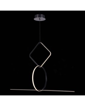 SL6113.453.01 Светильник подвесной ST-Luce Черный LED 1*50W 4000K GAIA-foto4