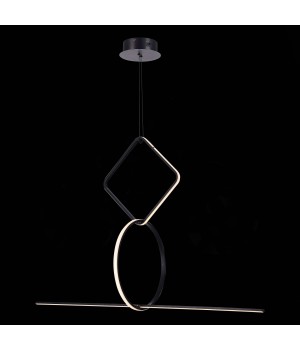 SL6113.453.01 Светильник подвесной ST-Luce Черный LED 1*50W 4000K GAIA-foto4