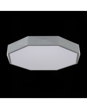 SLE200872-01 Светильник потолочный Серый/Белый LED 1*45W 3000K/4000K/6000K RONDO-foto6